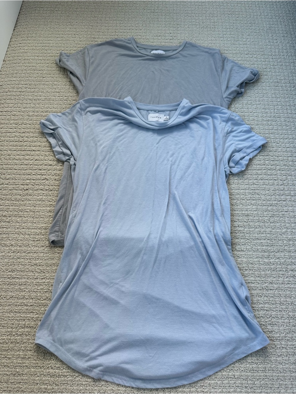 BUNDLE Topman Light Blue Short Sleeve Crewneck Tee